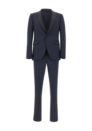 Carlo Pignatelli button three-piece suit - Blue
