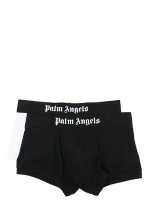 Palm Angels classic logo-waistband boxers set - Black