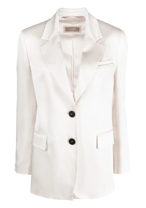 Peserico Enver single-breasted blazer - Neutrals