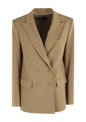 Federica Tosi double-breasted blazer - Brown