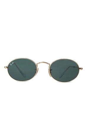 Ray-Ban oval-frame sunglasses - Gold