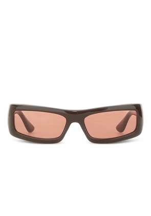 Port Tanger rectangle sunglasses - Brown