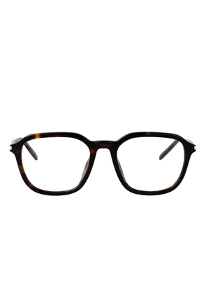 Saint Laurent Eyewear tortoishell-pattern glasses - Brown