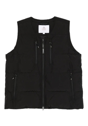 Pyrenex zip-up sleeveless gilet - Black