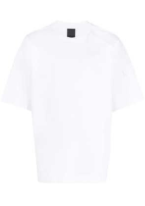 Juun.J sleeve-pocket cotton T-shirt - White