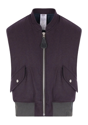 Magliano zip-up gilet - Purple