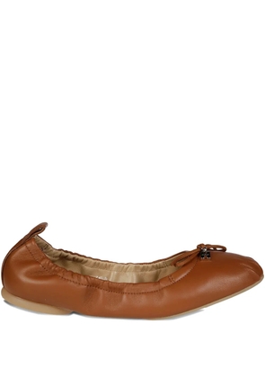 Hogan H684 ballet flats - Brown
