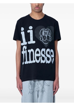 CHITÈ graphic-print crew-neck T-shirt - Black