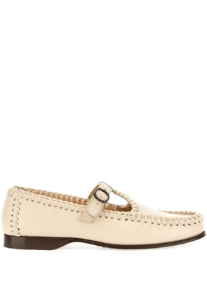 Hereu buckle detail loafers - Neutrals