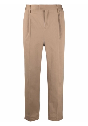 Neil Barrett straight-leg tailored trousers - Brown
