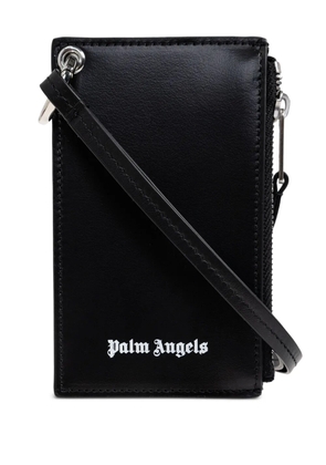 Palm Angels zip cardholder - Black
