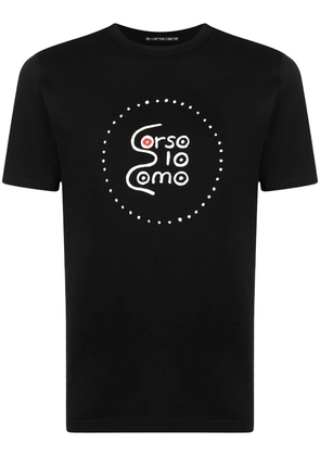 10 CORSO COMO logo-print short-sleeved T-shirt - Black