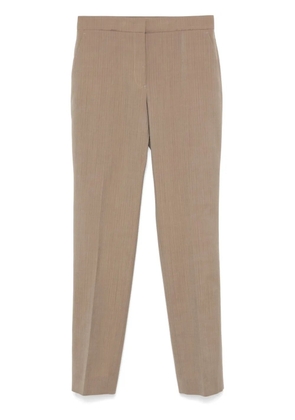 Jil Sander wool tailored trousers - Brown