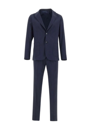 Barba wool suit - Blue