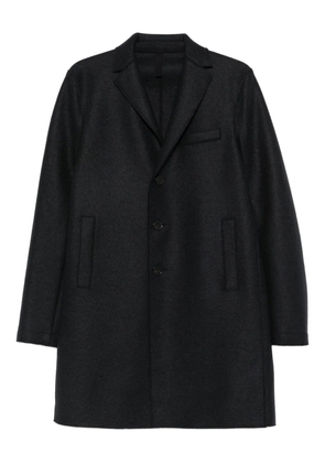 Harris Wharf London notched-lapel wool coat - Blue