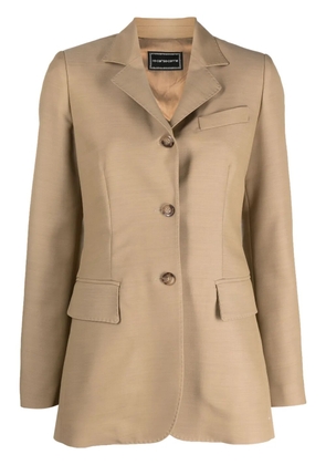 10 CORSO COMO single-breasted notched blazer - Neutrals