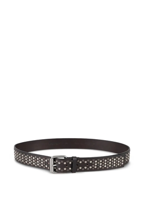 DONDUP studded buckle belt - Black