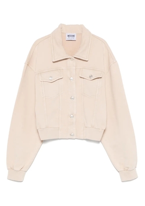MOSCHINO JEANS cotton jacket - Neutrals