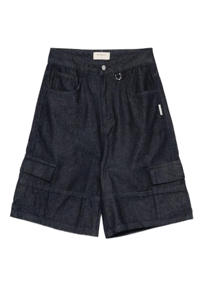 RETERNITY cargo-pocket denim shorts - Blue