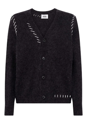Alpha Industries stitched cardigan - Black