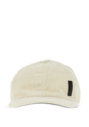 Emporio Armani corduroy baseball cap - Neutrals