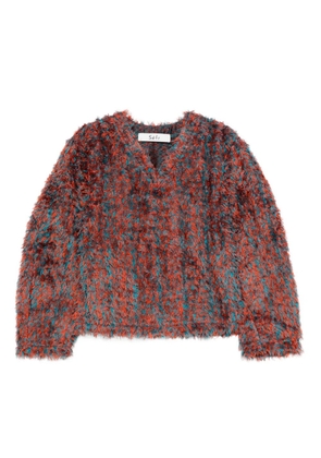 Séfr v-neck sweater - Orange
