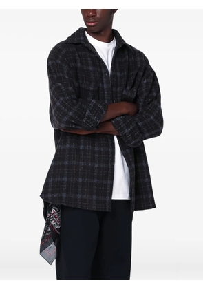 Destin checked shirt - Black