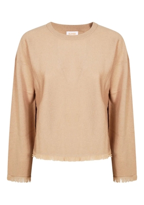 Sun68 crew-neck long-sleeve sweater - Neutrals