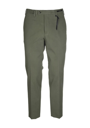 michael coal button-fastening trousers - Green