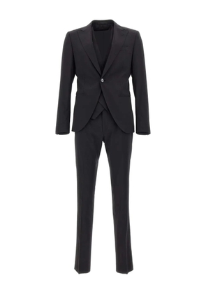 Corneliani single-breasted suit - Black
