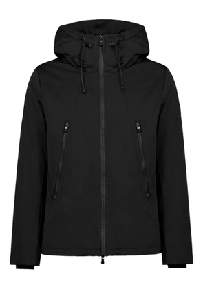 People Of Shibuya zip-fastening hooded jacket - Black