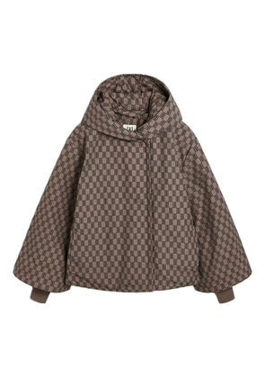 By Malene Birger Sallie adjustable-hem cotton jacket - Brown