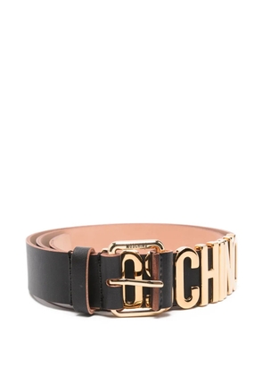 Moschino leather belt - Black