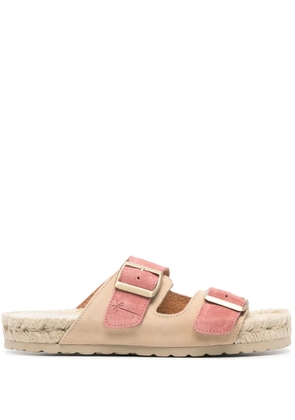 Manebi Venice suede espadrilles - Pink