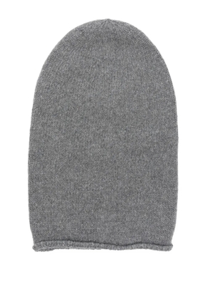 Cenere GB knitted beanie hat - Grey