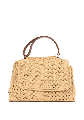 Orciani top-handle shoulder bag - Neutrals