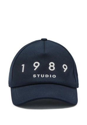 1989 STUDIO embroidered logo cap - Blue