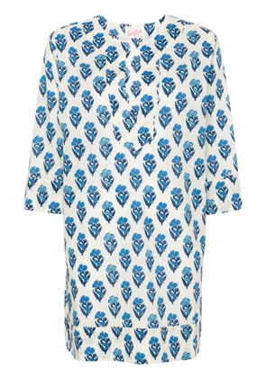 MC2 Saint Barth Macha floral-print dress - Neutrals