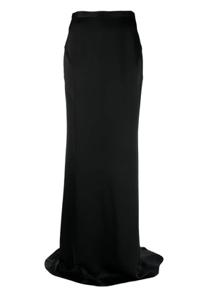 Del Core high-waisted maxi skirt - Black