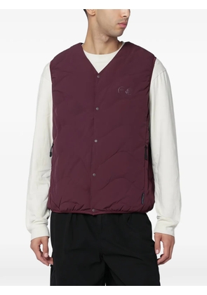 PURPLE MOUNTAIN OBSERVATORY quilted v-neck gilet