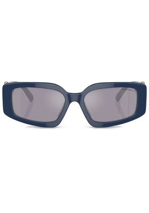 Tiffany & Co Eyewear tinted-lenses rectangle-frame sunglasses - Blue