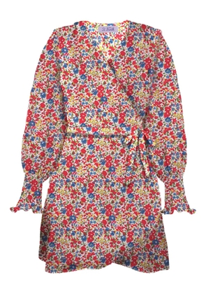 MC2 Saint Barth Brilly floral-print mini dress - Red