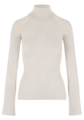 SA SU PHI ribbed-knit jumper - White