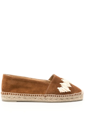 Castañer Karen suede espadrilles - Brown
