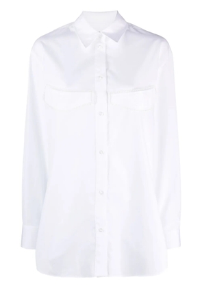 Simone Rocha long-sleeve cotton shirt - White