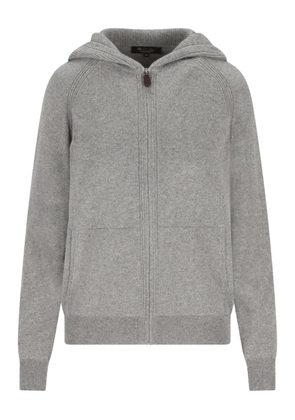 Loro Piana Merano knitted bomber jacket - Grey