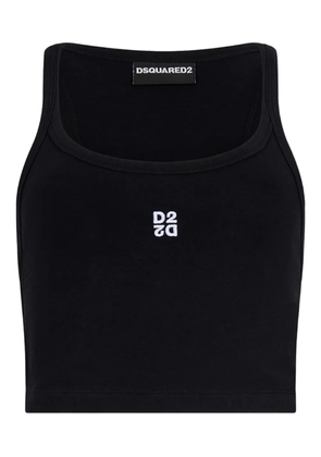 DSQUARED2 D2 Upside Down tank top - Black