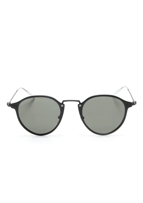 Montblanc round-frame sunglasses - Black