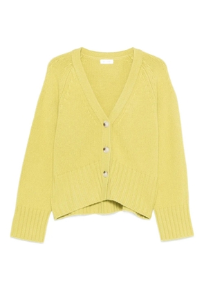 Soft Goat buttoned cardigan - Yellow