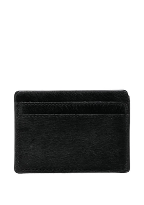 SAPIO textured card holder - Black